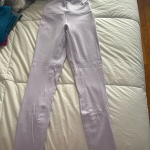 Light purple lululemon leggings size 0